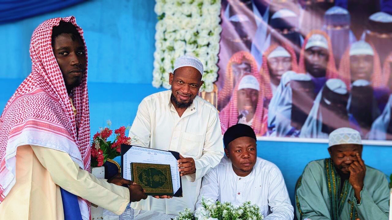 Recitation of the Qur'an at the Maiden graduation